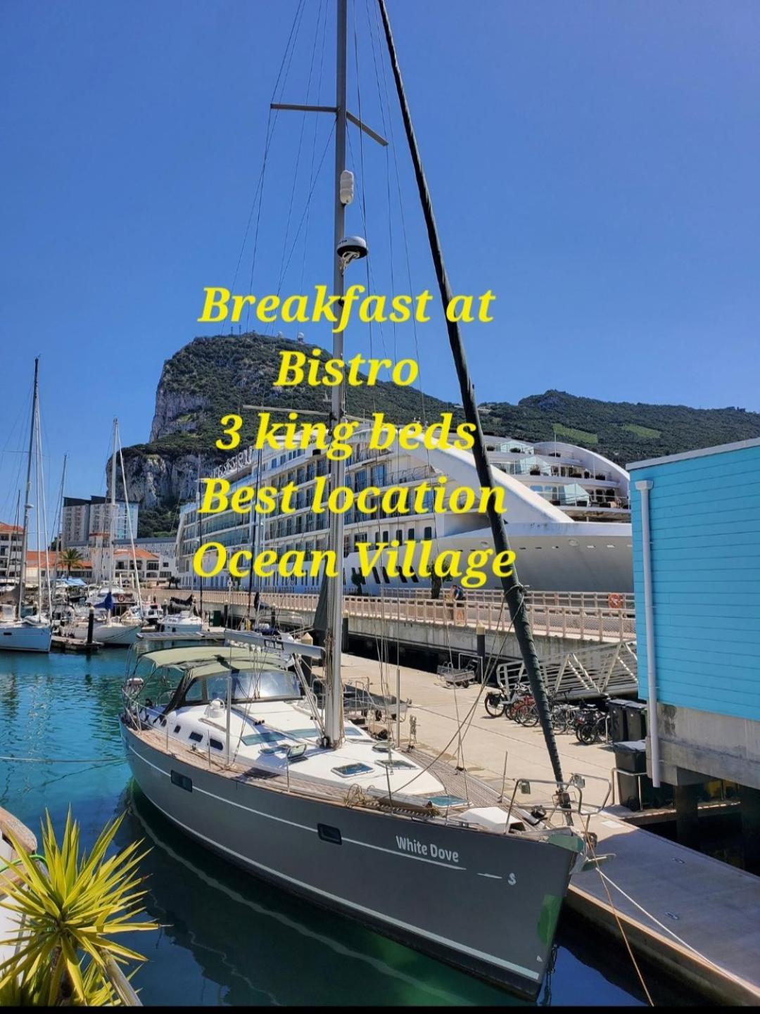Luxury Yacht Stay "White Dove" Sleeps 6 Gibilterra Esterno foto